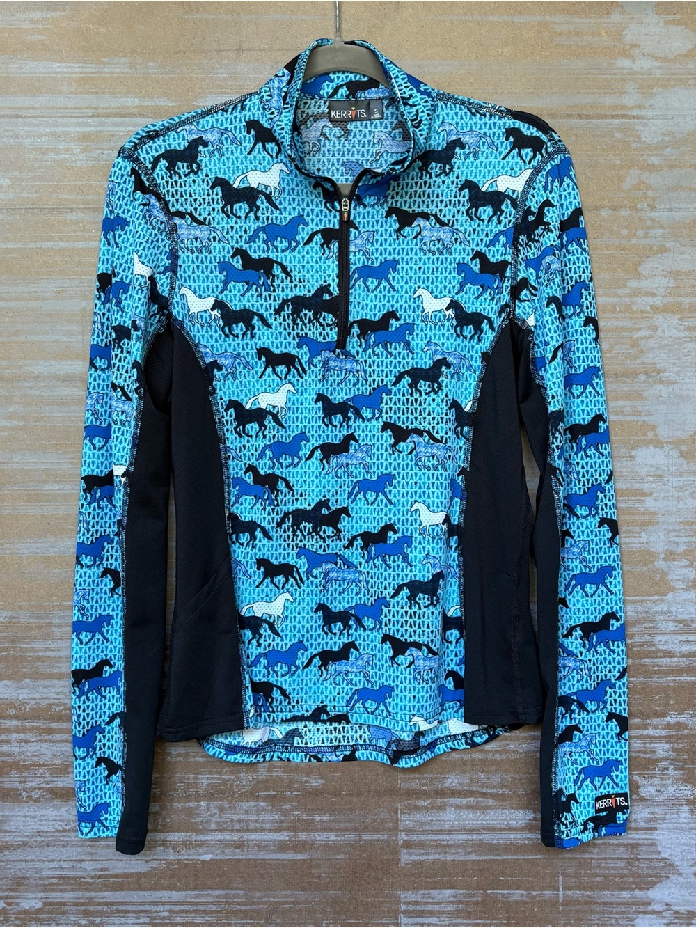 Kerrits Icefil Equibreeze Long Sleeve Sunshirt Riding Equestrian Vented Womens S